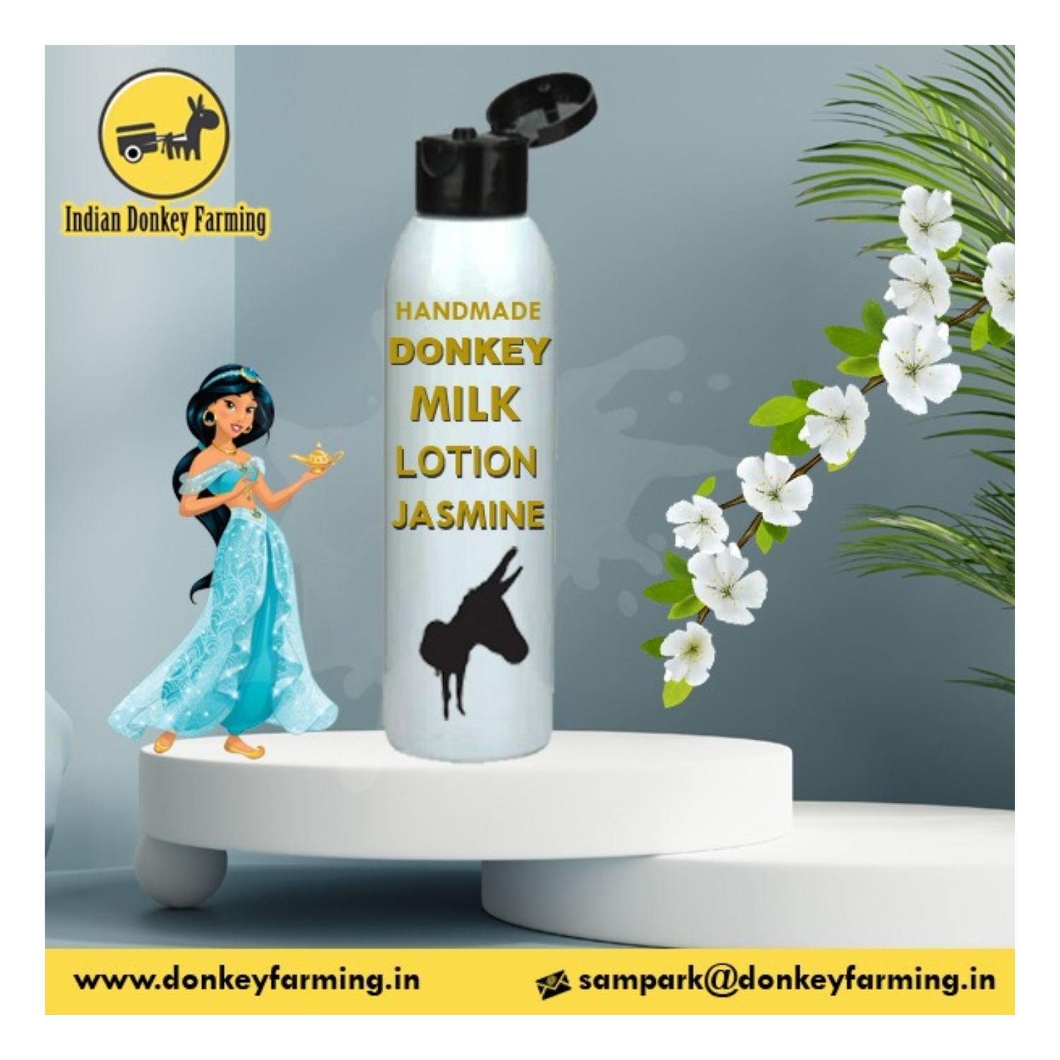 Donkey Milk Lotion Jasmine